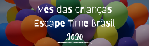 Ação beneficente dia Das crianças Escape Time