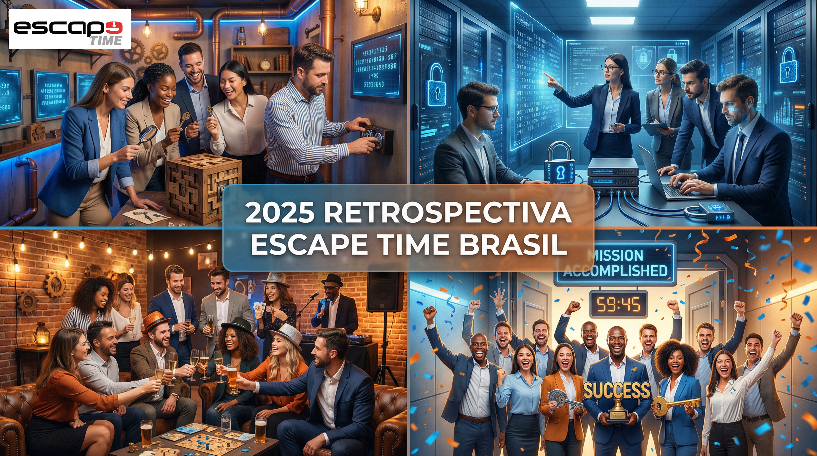 2025 Year in Review: How Gamification Redefined Corporate Success at Escape Time Brasil