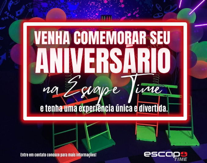 Celebrate Unforgettable Birthdays at Escape Time Brazil!